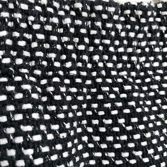 J. Crew Pencil Skirt in Warm Cozy Woven Fabric with Metallic Thread and Pockets - Picture 4 of 7